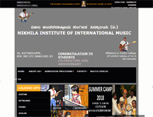 Tablet Screenshot of nimsmusic.com